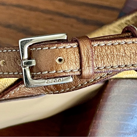 GUCCI Leather Braided Platform Sandal Size 8.5 - Picture 3 of 15